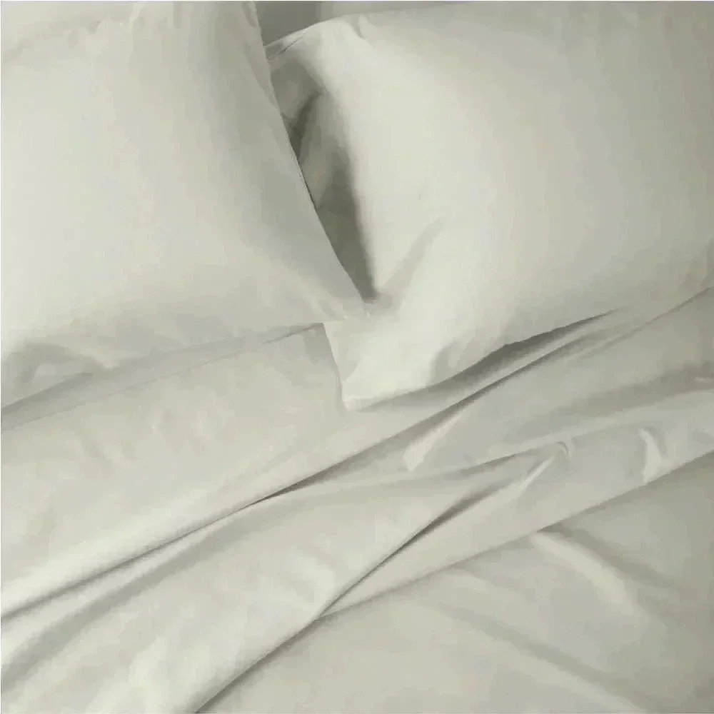 NWT Full 500 Thread Count Washed Supima Sateen Solid‎ Sheets - Casaluna